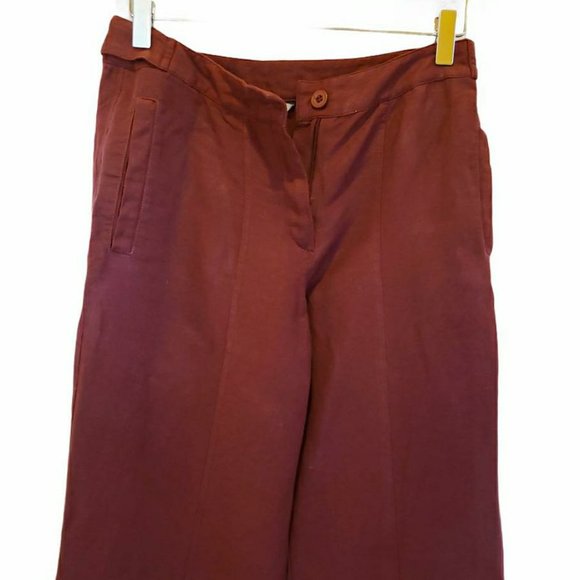 Linen Side Seamed Trousers - Picture 2 of 6